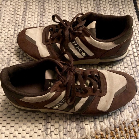 adidas zx 700 brown suede